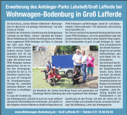 Erweiterung Anh&auml;ngerpark